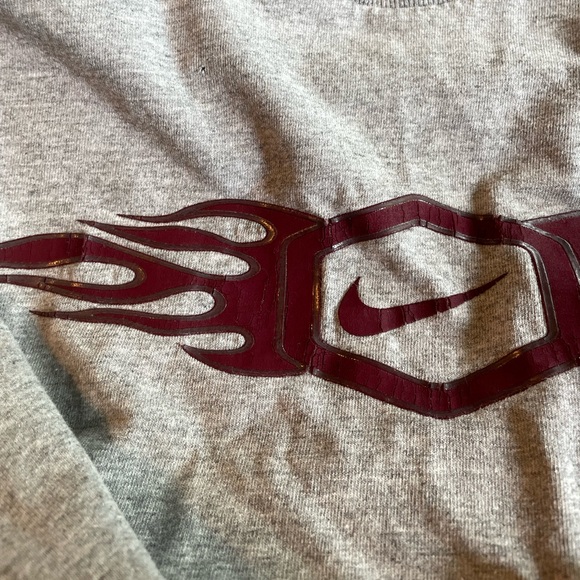rare vintage nike flame longsleeve - Picture 1 of 4